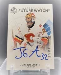 Jon Gillies 2017-18 -  Future Watch Rookie Autograph Sp Authentic